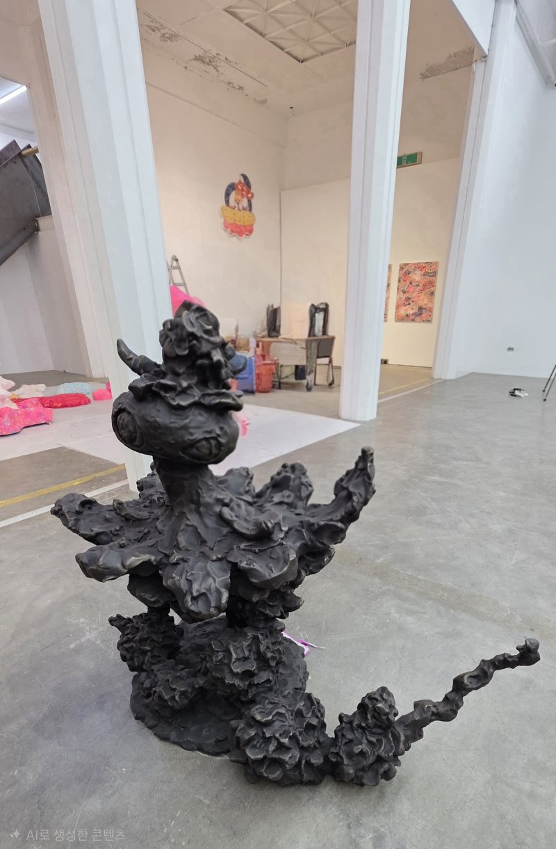 [사진=박현주 미술전문기자] 아야코 록카쿠 브론즈 조각 전시 전경. *재판매 및 DB 금지