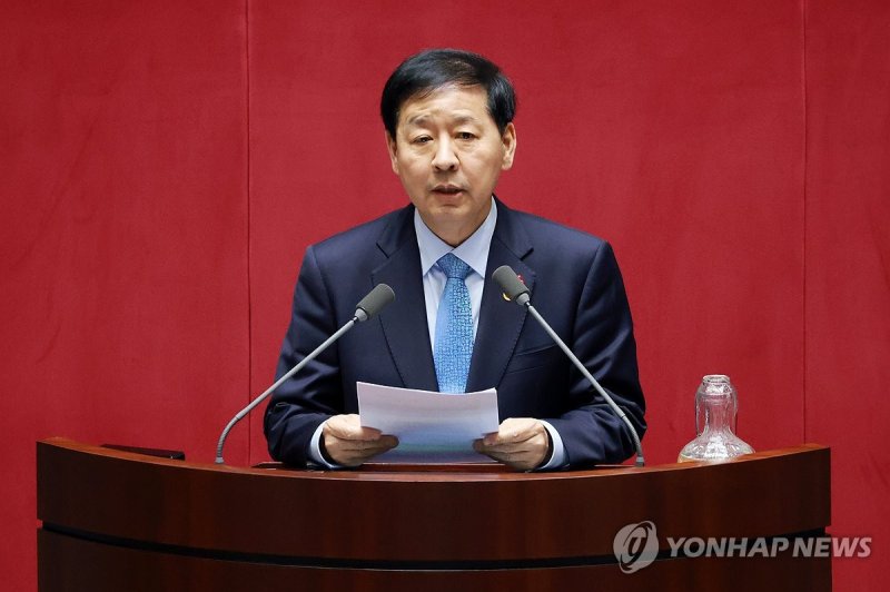 내년도 예산안 제안설명하는 구윤철 부총리 (출처=연합뉴스)