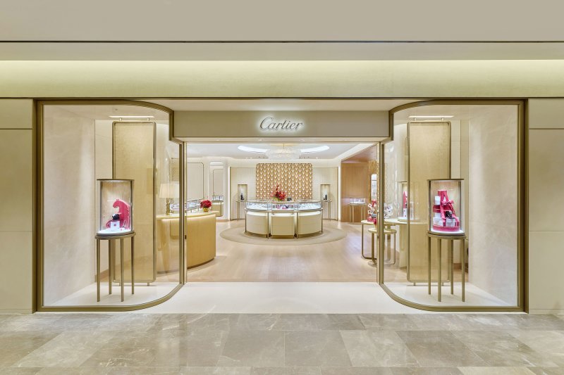 신세계백화점 본점 까르띠에 매장(신세계백화점 제공)