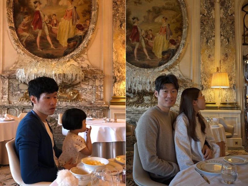 박지성 무릎 위 아기였는데…10살 된 딸 폭풍 성장