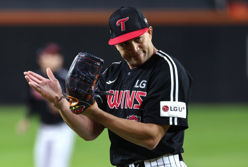 LG 트윈스 외국인 투수 요니 치리노스. 2025.10.30/뉴스1 ⓒ News1 김도우 기자