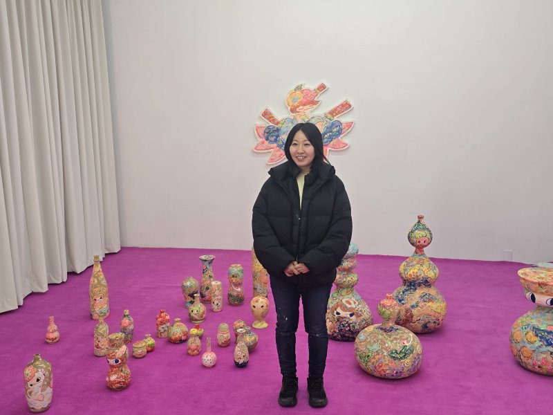 아야코 록카쿠 작가. ⓒ 뉴스1 김정한 기자