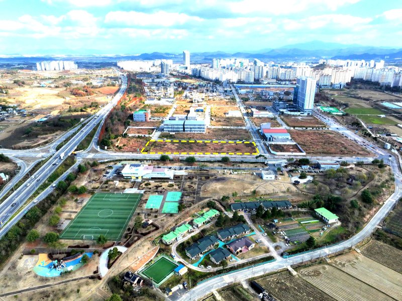 나주시 빛가람동에 들어설 전국 유일의 '국립나주에너지전문과학관' 예정 부지. (사진=나주시 제공) photo@newsis.com