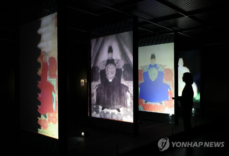 디지털 작업으로 복원된 태조 어진 (출처=연합뉴스)