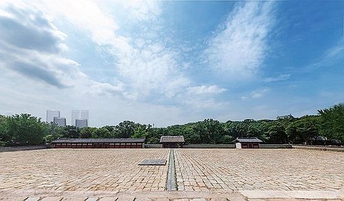 종묘 정전 상월대에서 세운지구를 바라본 시뮬레이션 (출처=연합뉴스)