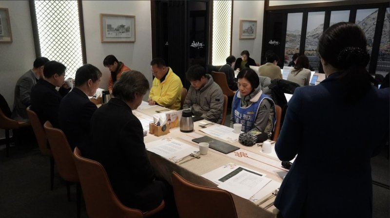 3일 성탄음악회 기자간담회 (출처=연합뉴스)