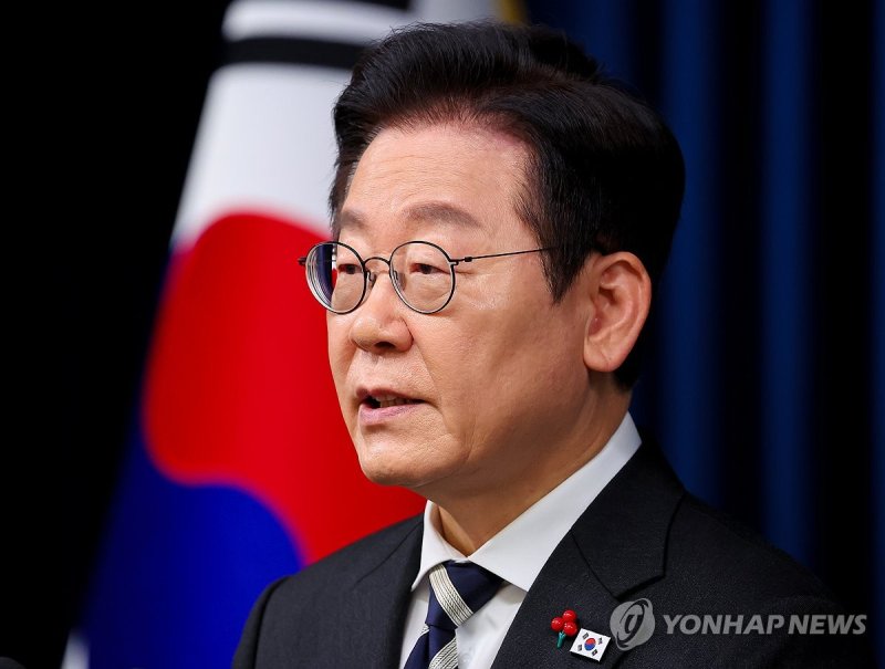 이재명 대통령, 빛의 혁명 1주년 대국민 특별성명 (출처=연합뉴스)