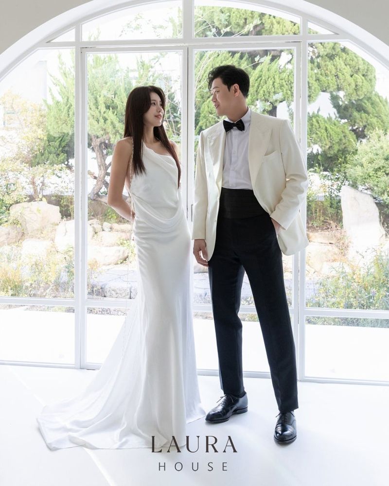 프로야구 한화 이글스의 내야수 하주석이 치어리더 김연정과 결혼식을 올린다. 인스타그램 캡처