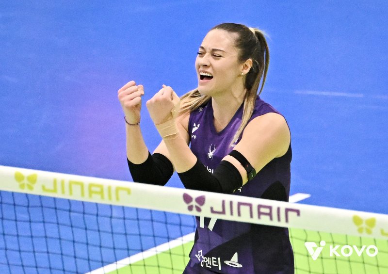 흥국생명 레베카 라셈. (KOVO 제공)