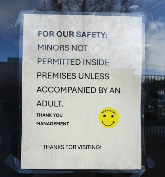 10대 출입 금지시킨 뉴욕 맥도날드 "학생들이 매장에서..."