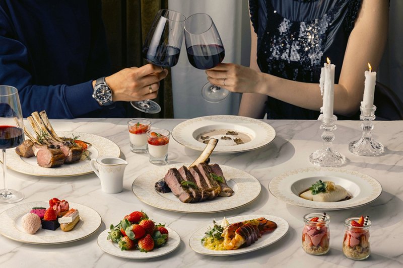 [서울=뉴시스] '르메르디앙 서울 명동'의 올 데이 다이닝 레스토랑 '라팔레트 파리'는 오는 31일까지 '라페트 뷔페&스트로베리 페스티벌'을 진행한다. (사진=라팔레트 파리 제공) 2025.12.03. photo@newsis.com *재판매 및 DB 금지