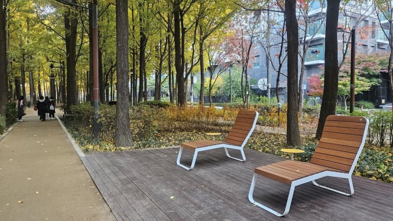 반포동 115-4 일대에 조성된 '생활형 정원' (출처=연합뉴스)