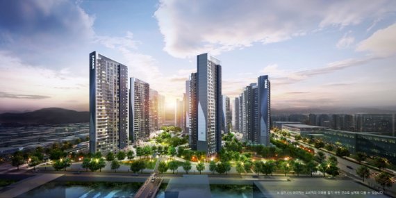 <’창원 센트럴 아이파크’ 투시도. 사진=HDC현대산업개발>