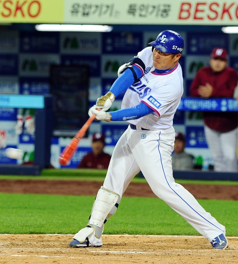 삼성 라이온즈 최형우. 뉴스1