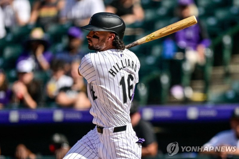 콜로라도 로키스에서 활약하던 샘 힐리어드 (출처=연합뉴스)