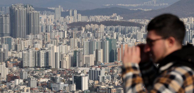 서울 남산에서 바라본 아파트 단지 모습. 2025.12.2/뉴스1 ⓒ News1 박지혜 기자