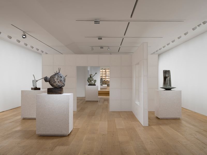 타데우스 서울에서 열리는 호안 미로 전시 전경.