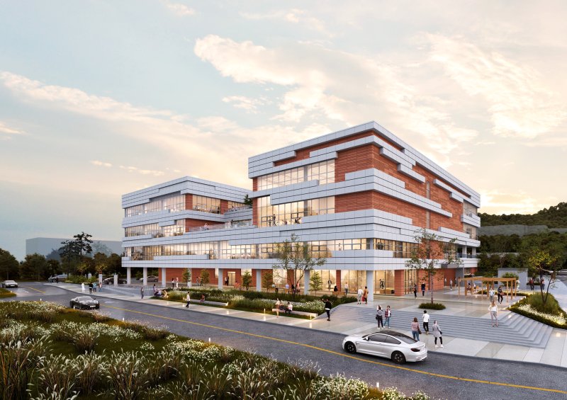 [김천=뉴시스] 통합보건타운 조감도. (사진=김천시 제공) 2025.12.04 photo@newsis.com *재판매 및 DB 금지