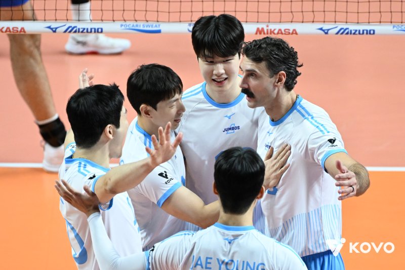 프로배구 대한항공이 9연승을 이어갔다. (KOVO 제공)