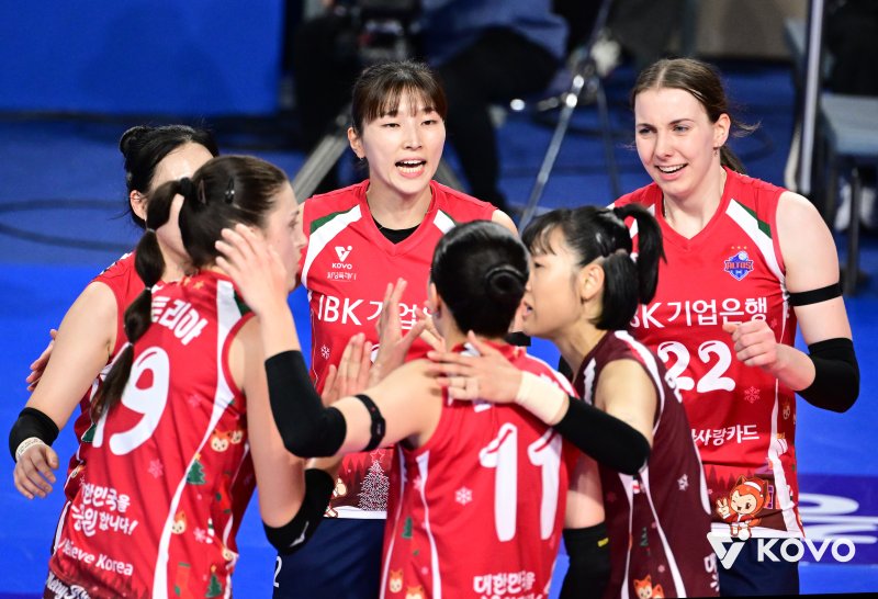 여자배구 IBK기업은행. (사진=KOVO 제공). 2025.12.04. *재판매 및 DB 금지