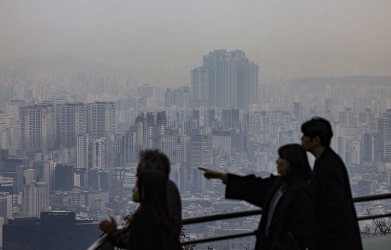 서울시내 아파트 단지 모습. 뉴시스 자료사진.