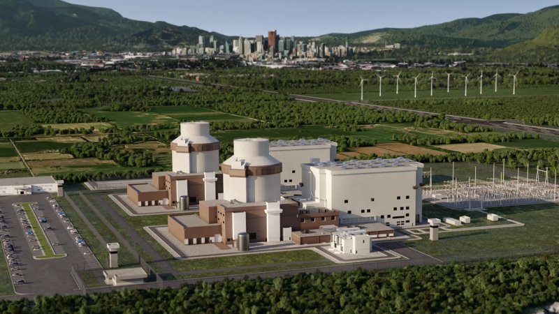 [서울=뉴시스] 현대건설-웨스팅하우스가 공동으로 글로벌 확대 추진 중인 대형원전 AP1000® 조감도. 2025.04.14. (자료=현대건설 제공) photo@newsis.com *재판매 및 DB 금지