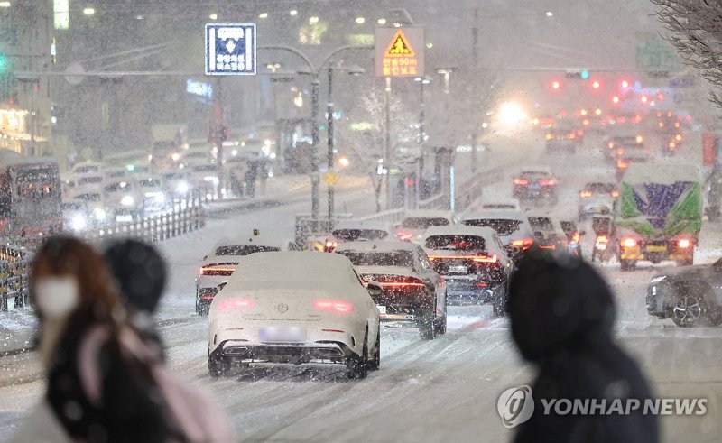 수도권·강원 등 대설 특보 발표 (출처=연합뉴스)