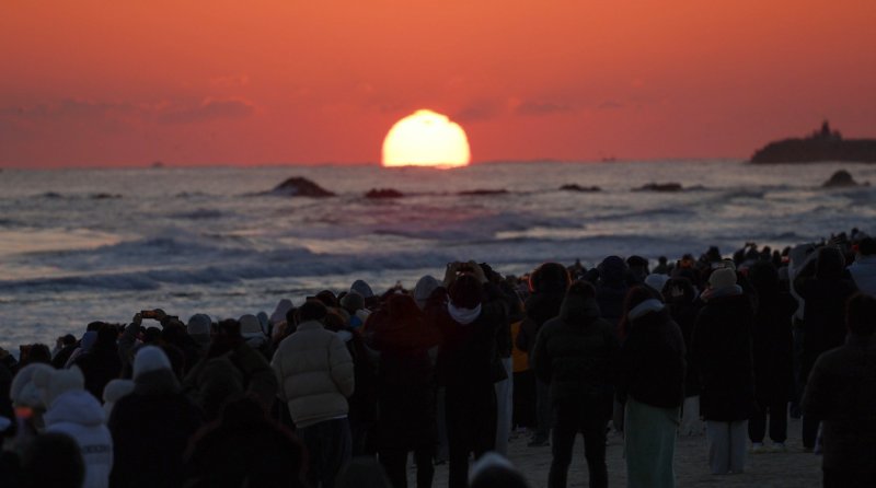 강원 동해시 망상해변 해맞이 자료사진.(동해시 제공, 재판매 및 DB 금지)