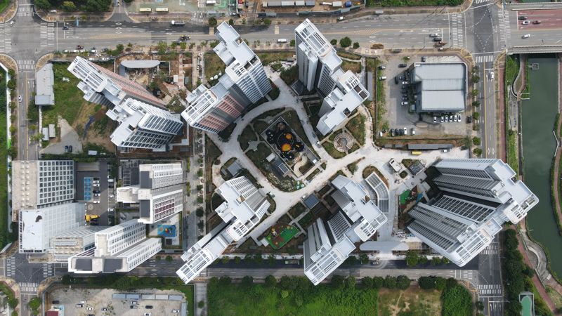 '운정 푸르지오 파크라인' 전경