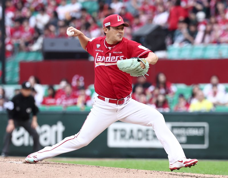 SSG 랜더스 투수 노경은. 2025.10.11/뉴스1 ⓒ News1 김성진 기자