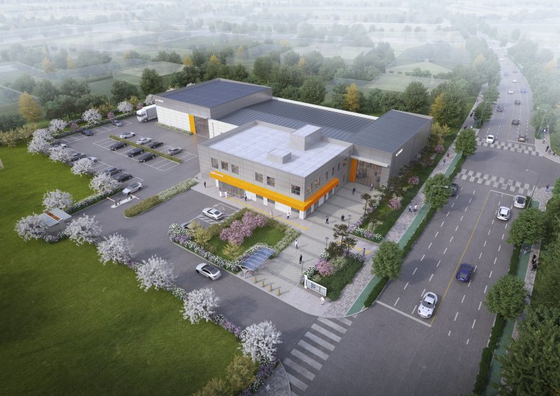 지능형센서스핀온 지원센터 조감도