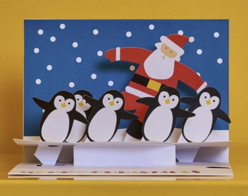 MoMA Bookstore at Hyundai Card에서 판매 중인 'MoMA 홀리데이 팝업 카드' /사진=파이낸셜뉴스 사진DB