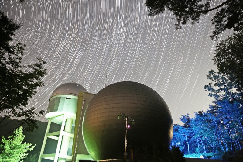 [증평=뉴시스] 충북 증평 좌구산천문대 전경 (사진= 증평군 제공) 2025.12.05. photo@newsis.com *재판매 및 DB 금지
