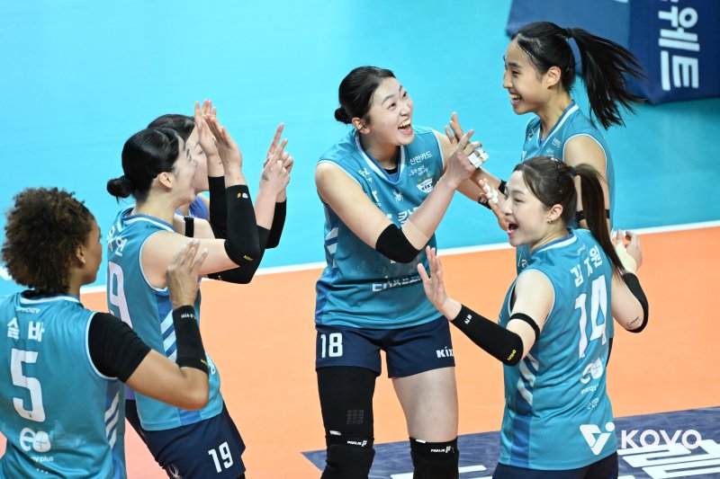 여자 프로배구 GS칼텍스. (사진=KOVO 제공). 2025.12.05. *재판매 및 DB 금지