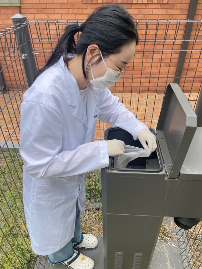 모기 채집(충북보건환경연구원 제공. 재판매 및 DB금지)