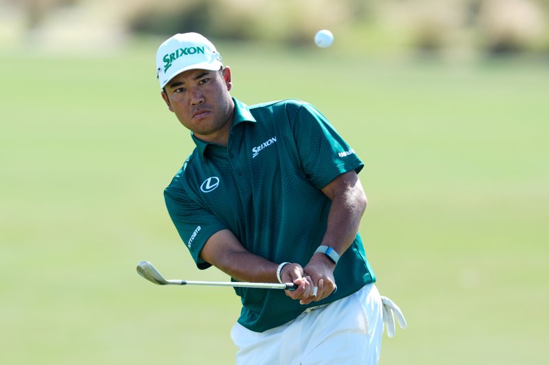 [바하마=AP/뉴시스] 히어로 월드 챌린지에 출전한 마쓰야마 히데키 2025.12.05.