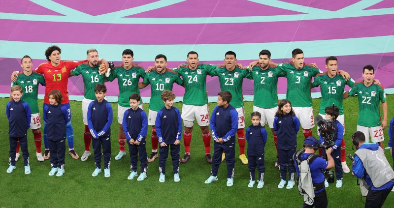 멕시코 축구 대표팀 2022.11.27/뉴스1 ⓒ News1 이동해 기자