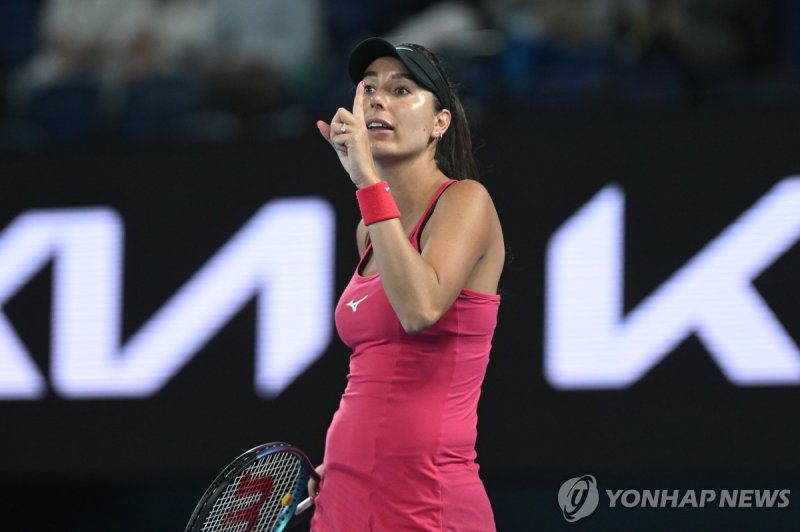 2024년 1월 호주오픈 출전 당시의 도댕.연합뉴스