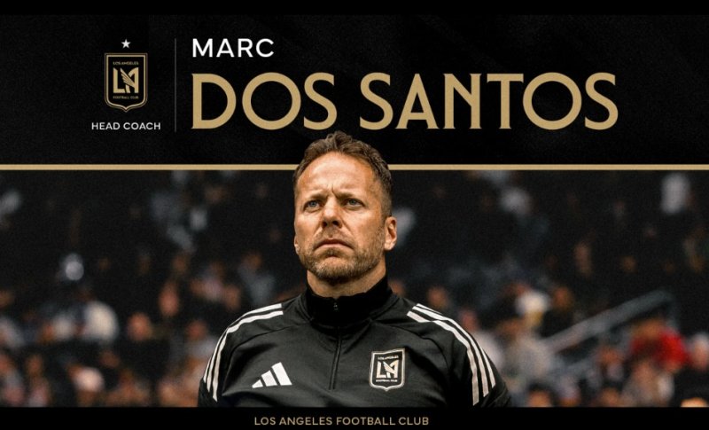 도스 산토스 LA FC 신임 감독(LA FC 홈페이지 캡처)