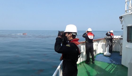[제주=뉴시스] 해경 수색 자료 사진. (사진=뉴시스DB)