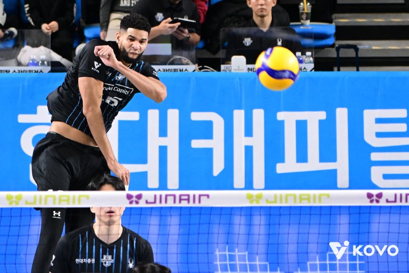 [서울=뉴시스] 남자 프로배구 현대캐피탈의 레오. (사진 = KOVO 제공) *재판매 및 DB 금지