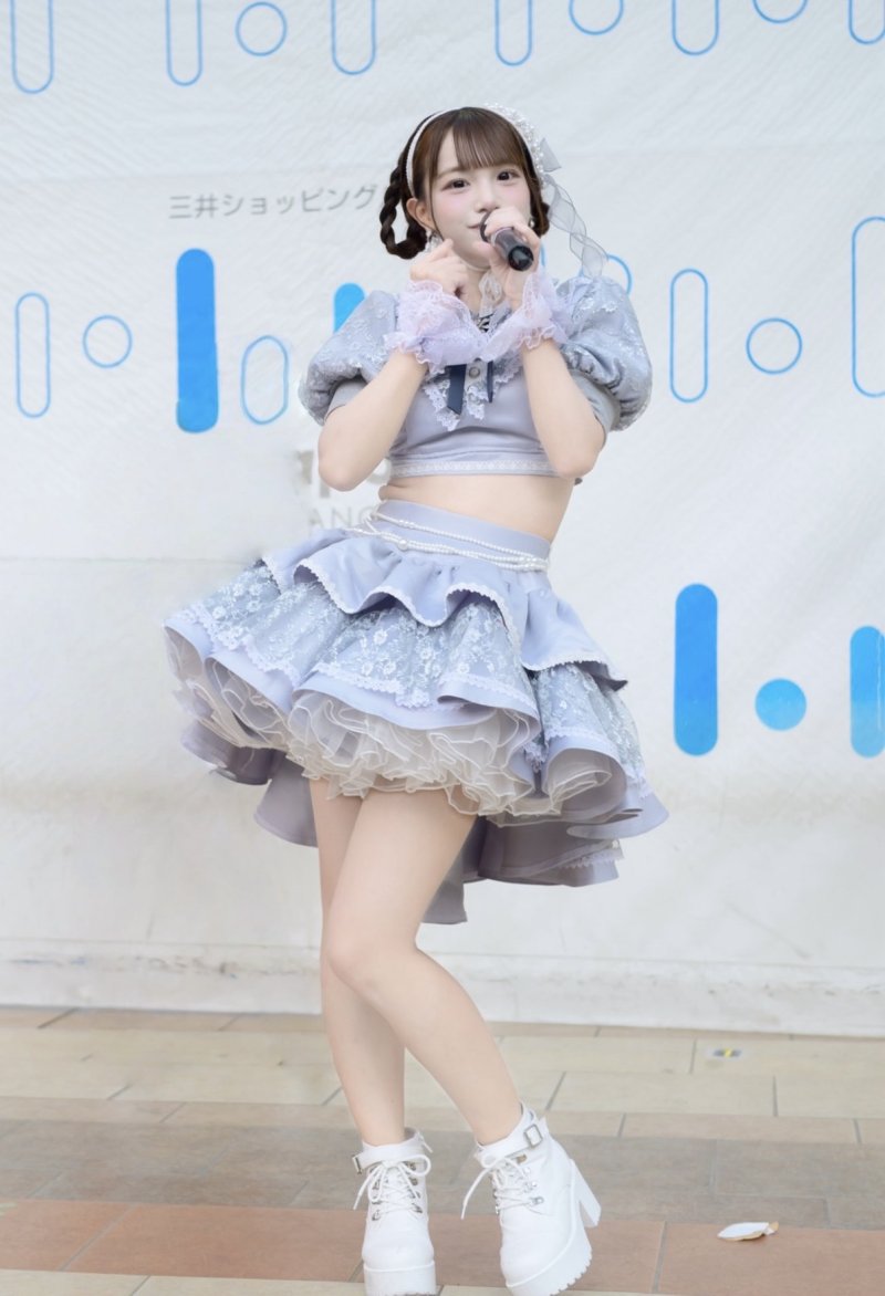 [뉴시스] 6인조 아이돌 그룹 '멜티 베어'의 멤버 시라스 아야노(27). (사진=엑스 캡처) *재판매 및 DB 금지