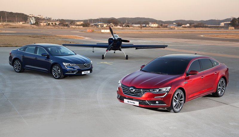 르노코리아의 중형 세단 'SM6'의 모습 (르노코리아 제공) 2016.1.13/뉴스1 ⓒ News1