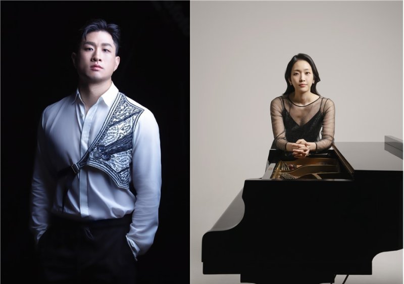 '호두까기인형'에 출연하는 피아니스트 박진우(왼쪽)와 이정은(세종문화회관 제공)