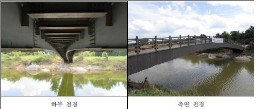 광주 광산구 풍영정천 자전거도로 횡단 교량의 모습.(광주 광산구 제공) 2025.12.7