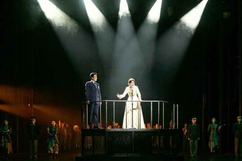 뮤지컬 '에비타' 공연 장면. (사진=블루스테이지 제공) *재판매 및 DB 금지