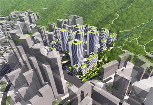 면목9구역 주택정비형 공공재개발사업 조감도. 서울시 제공