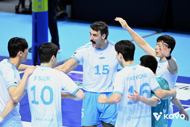 남자 프로배구 대한항공. (사진=KOVO 제공). 2025.12.07. *재판매 및 DB 금지