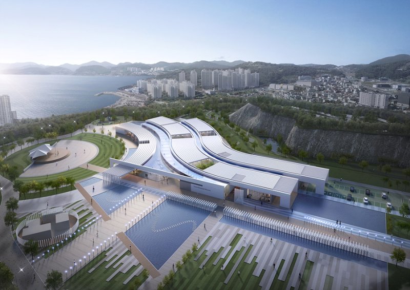 여수시립박물관 설계공모 당선작.(여수시 제공)/뉴스1 ⓒ News1