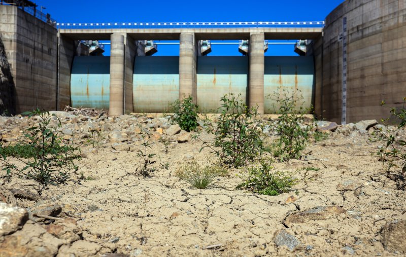지난 여름 강원 강릉 가뭄 사태 당시 말라 있는 지역 대표 수원 오봉저수지.(뉴스1 DB) ⓒ News1 김진환 기자